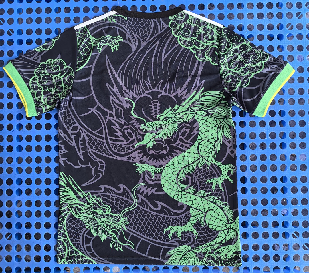 Maillot Real Madrid — dragon azur, dragon 2025-2026 — dos