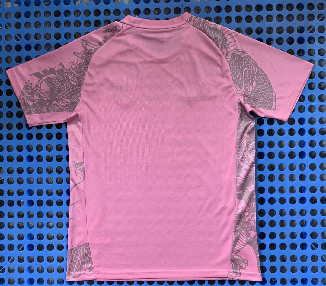 Maillot Real Madrid — dragon (rose, jaune) 2025-2026 — dos
