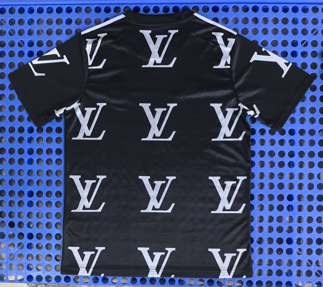 Maillot Real Madrid — Louis Vuitton (noir) 2025-2026 — dos