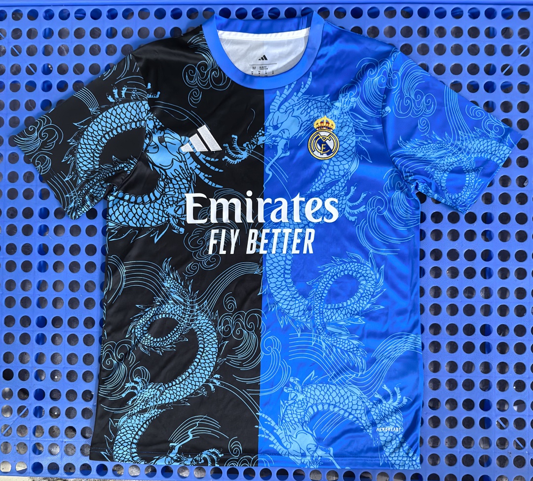 Maillot Real Madrid (noir, bleu) 2025-2026