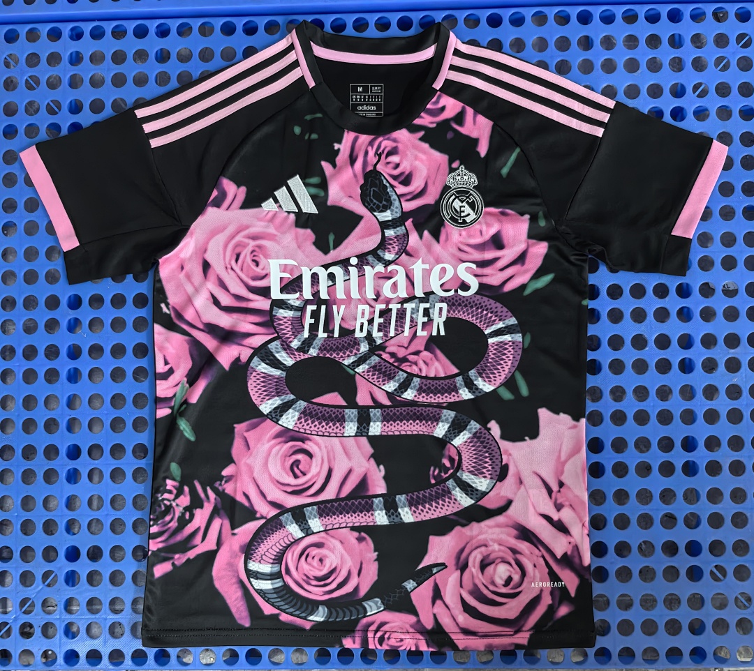 Maillot Real Madrid (rose) 2025-2026