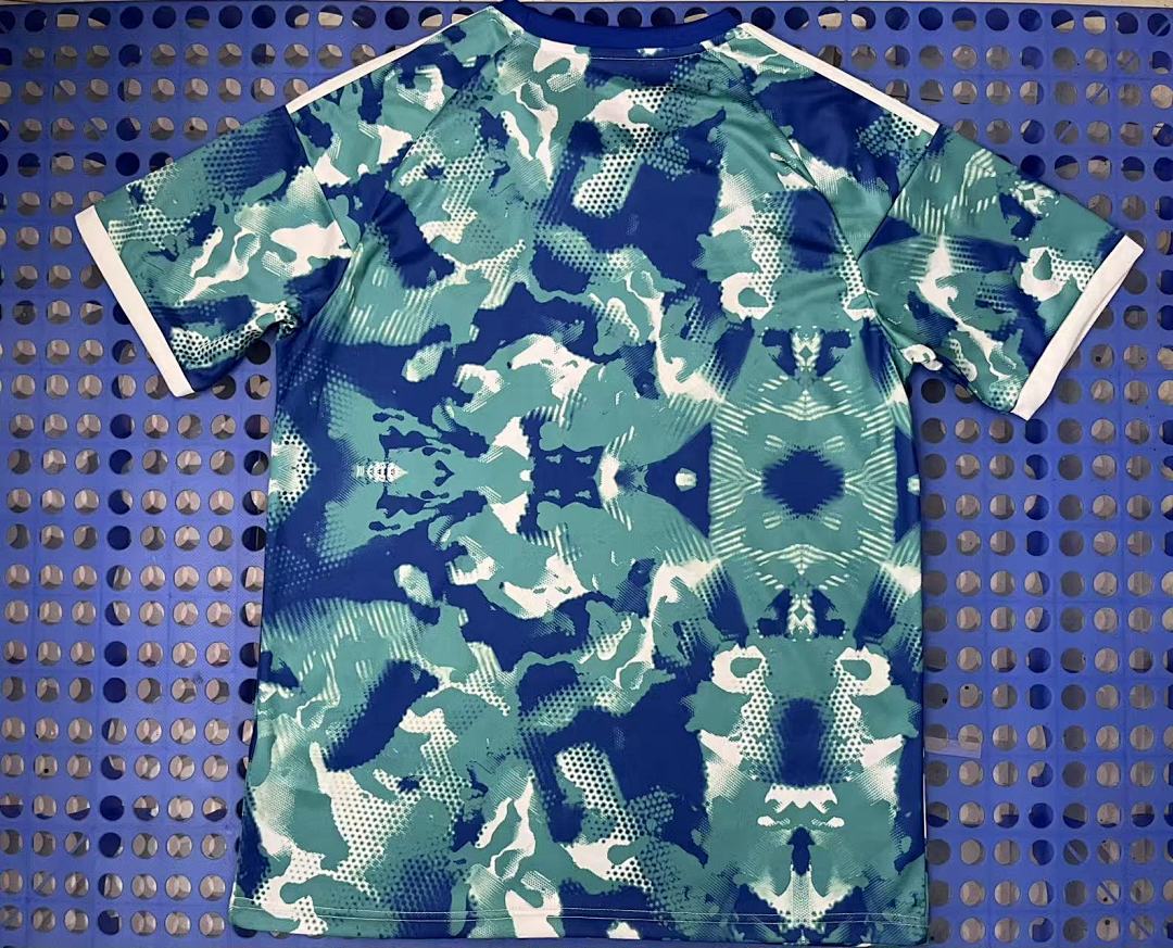 Maillot Real Madrid — signature (vert, bleu) 2025-2026 — dos