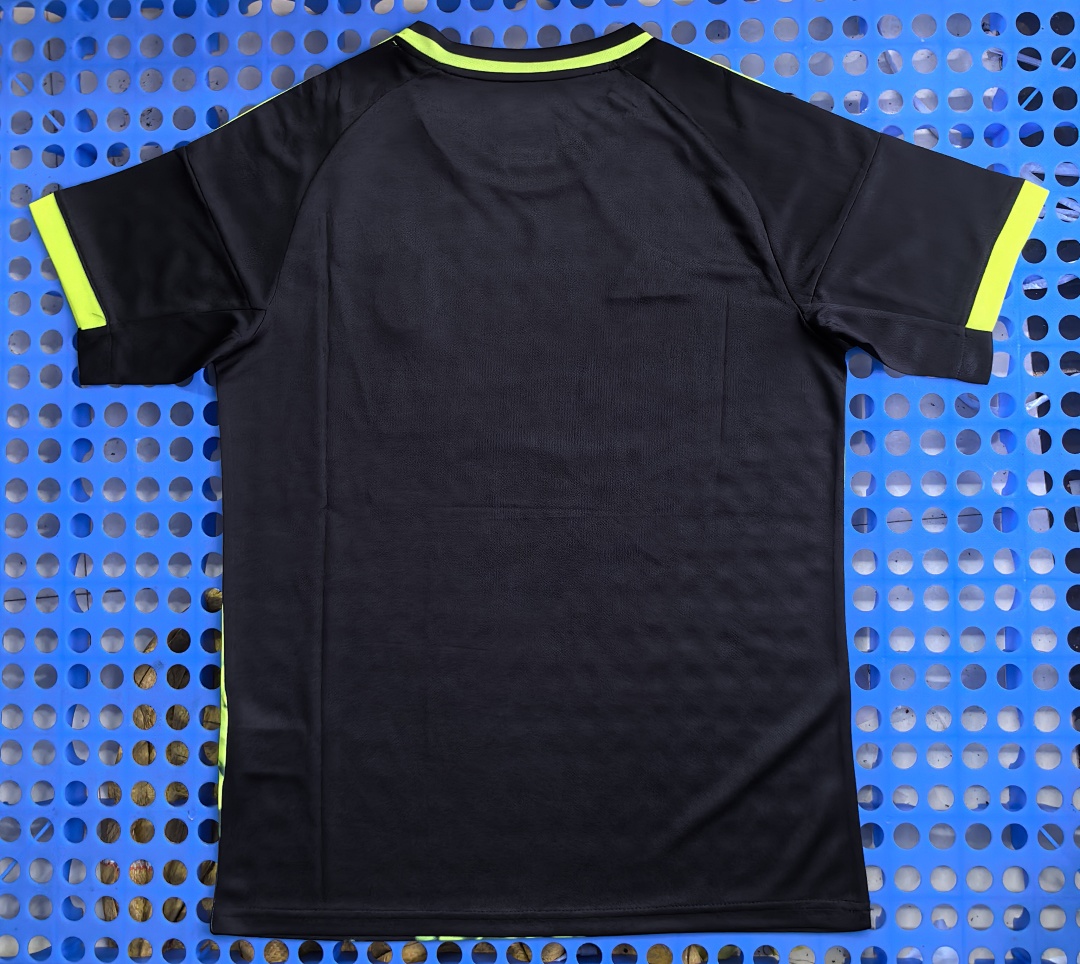 Maillot Real Madrid (vert fluo) 2025-2026 — modèle 2 — dos