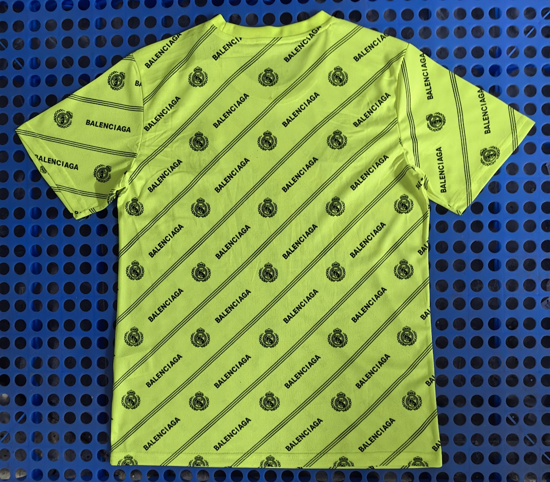 Maillot Real Madrid (vert fluo) 2025-2026 — dos