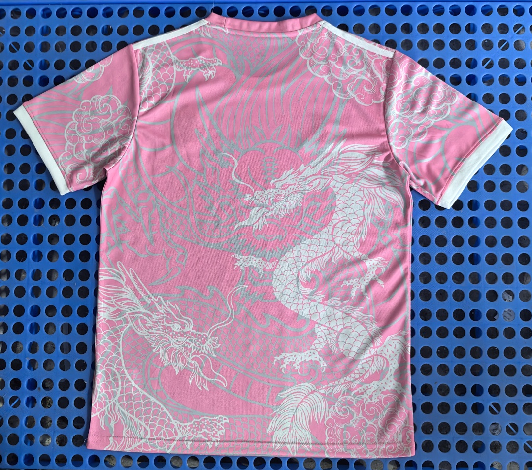 T-shirt Real Madrid (rose) 2025-2026 — dos
