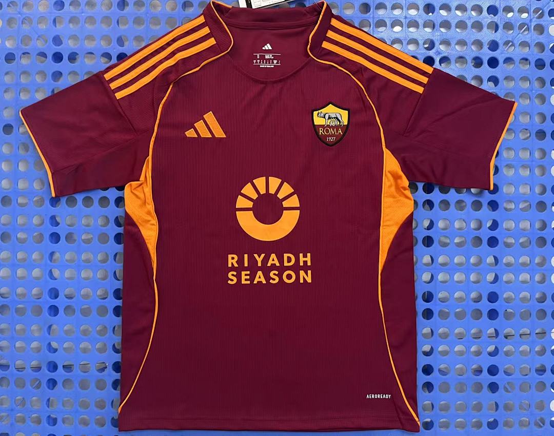 Maillot AS Roma domicile 2025-2026