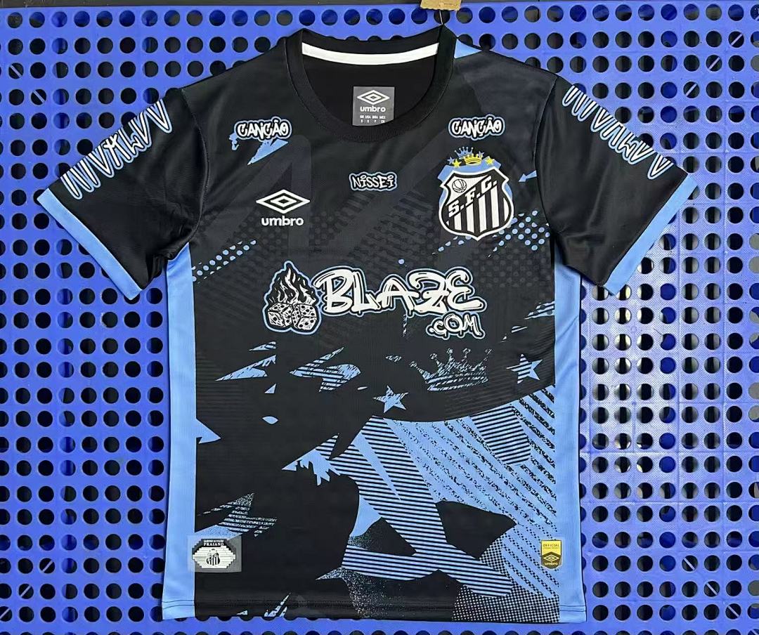 Maillot d'entraînement Santos FC (noir) 2025-2026