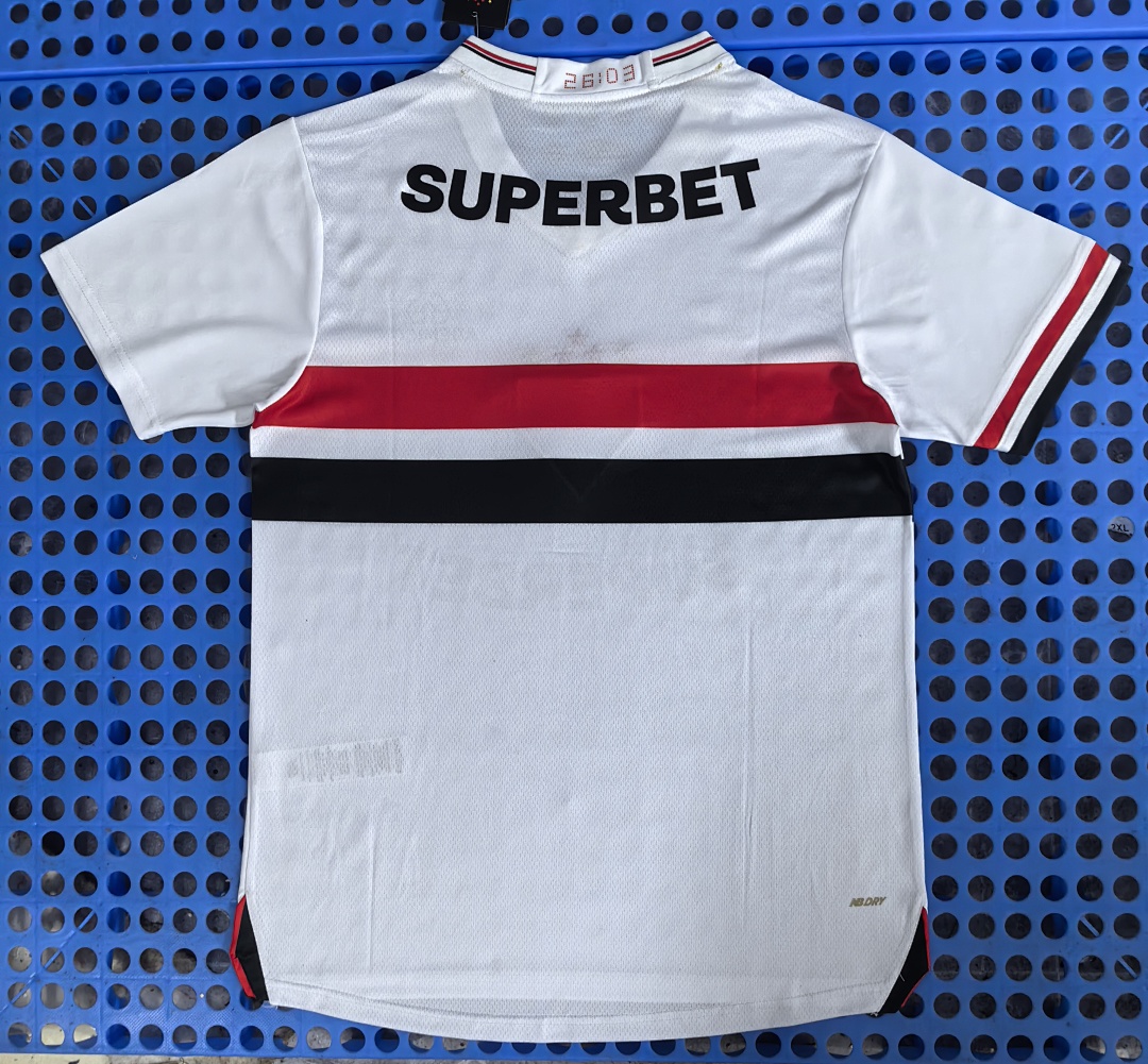 Maillot São Paulo FC domicile 2025-2026