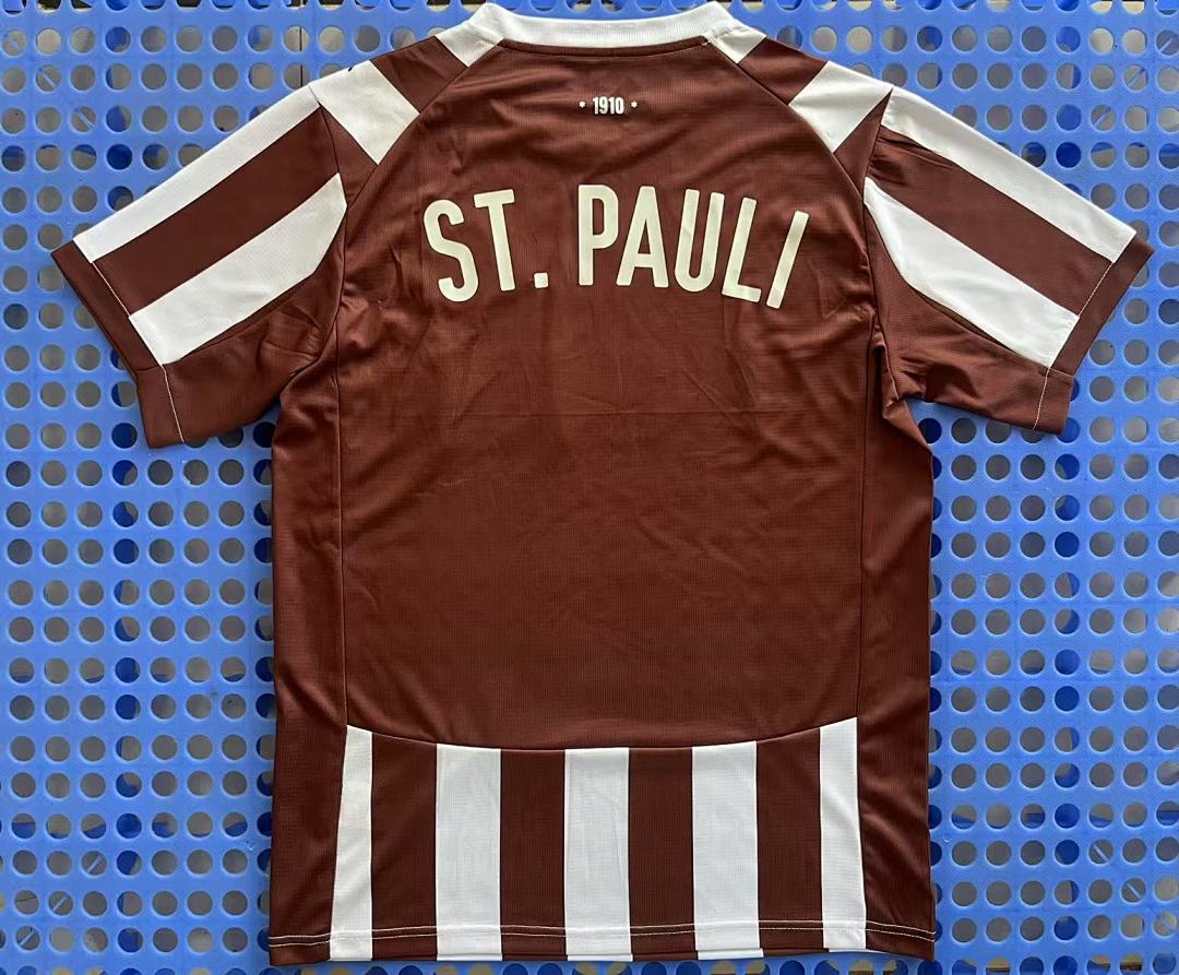 Maillot FC St. Pauli domicile 2025-2026 — dos