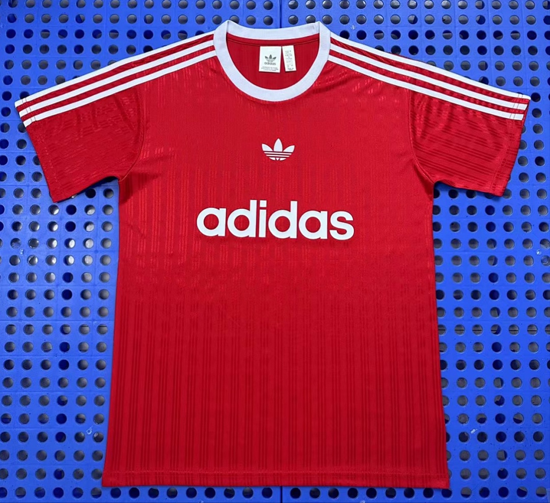 T-shirt Adidas Originals trèfle — rouge 2025-2026