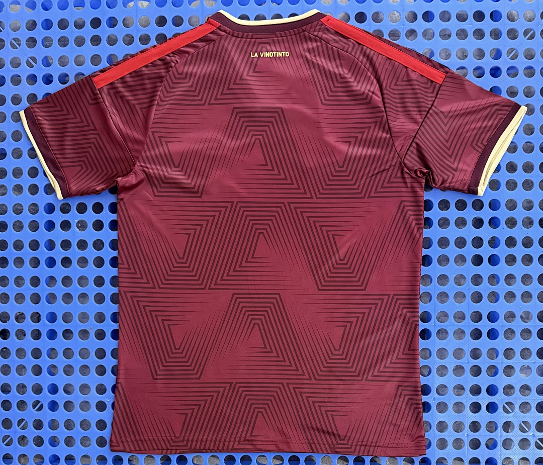 Maillot Venezuela domicile 2026 — dos