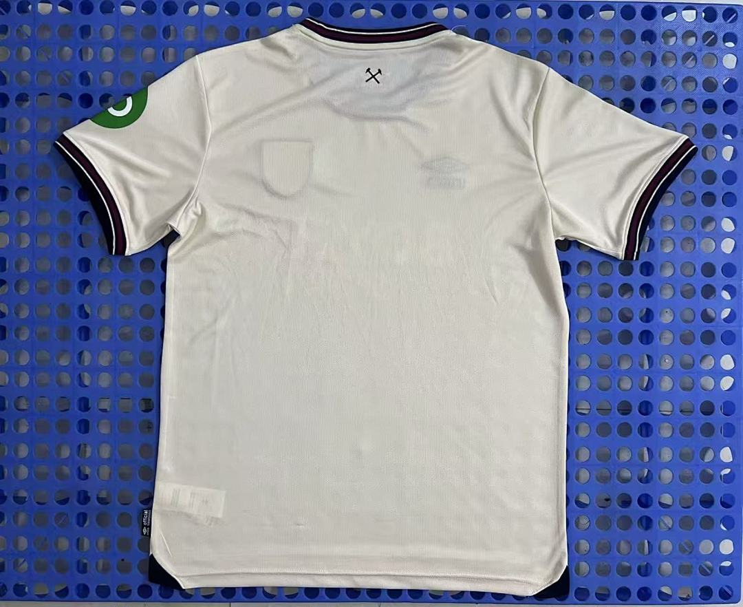 Maillot West Ham United extérieur 2025-2026 — dos
